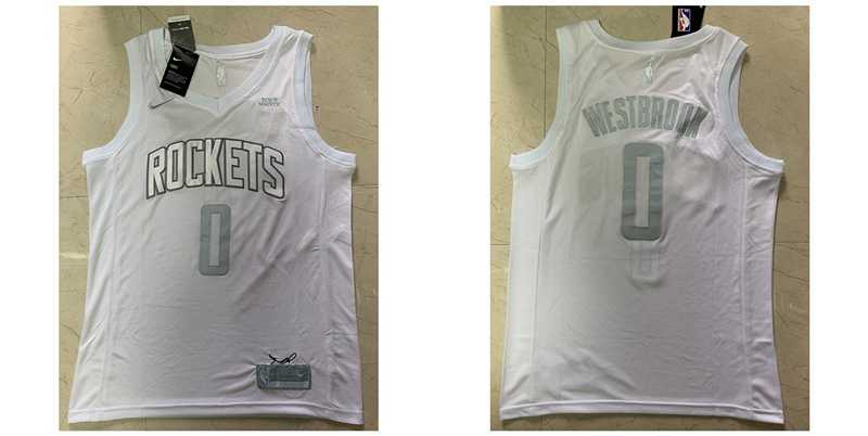 Rockets 0 Russell Westbrook White 2020 Nike MVP Swingman Jersey,We sell and wholesale Rockets 0 Russell Westbrook White 2020 Nike MVP Swingman Jersey on line form chian!